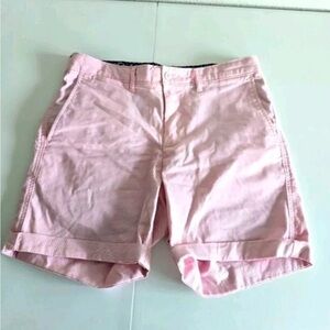 Daniel Cremieux Shorts Men Sz 30 Pink Chino Cotton Flat Front Pockets